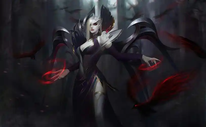 英雄联盟莫甘娜同人|插画|游戏原画|窝牛慢慢 - 原创作品 - 站酷