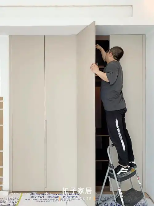 青岛海信君逸衣柜安装实拍附详细尺寸图