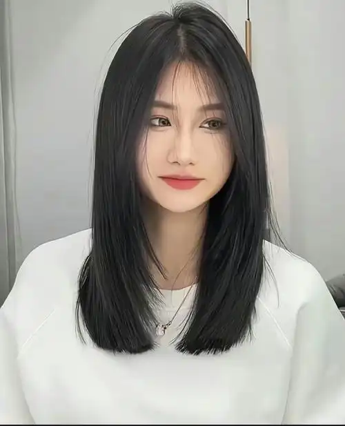 圆脸适合的发型