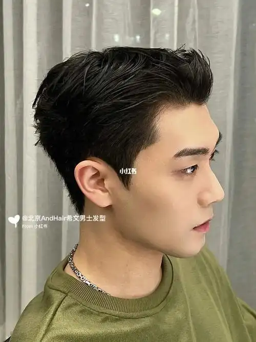 韩式小平头,干净简约的发型,北京男士发型