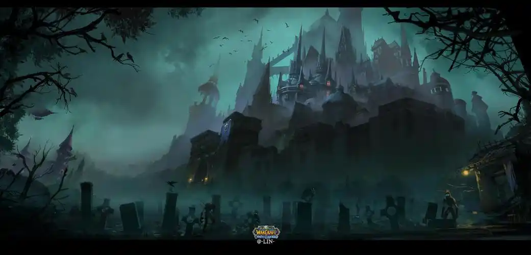 魔兽玩家原创图:路痴的噩梦 幽暗城与死亡电梯-魔兽世界