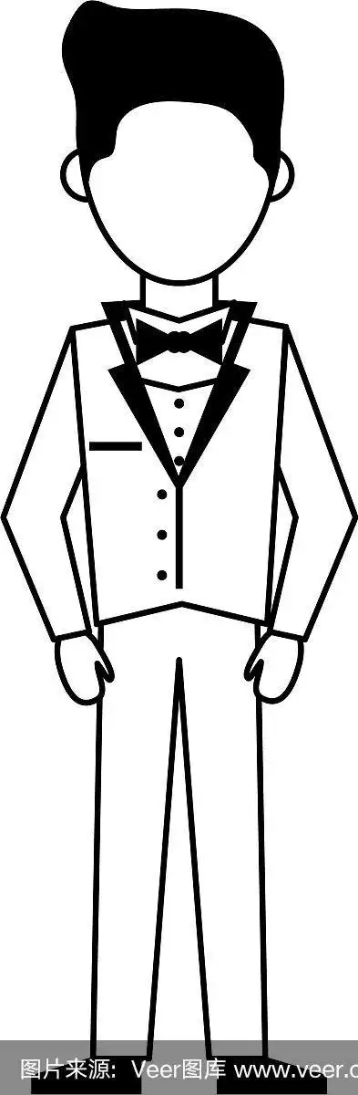 西装男图标形象