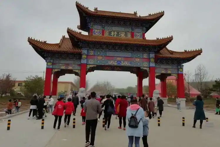 莱阳濯村游览赏樱花