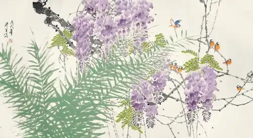 周彦生(b.1942)紫气东来