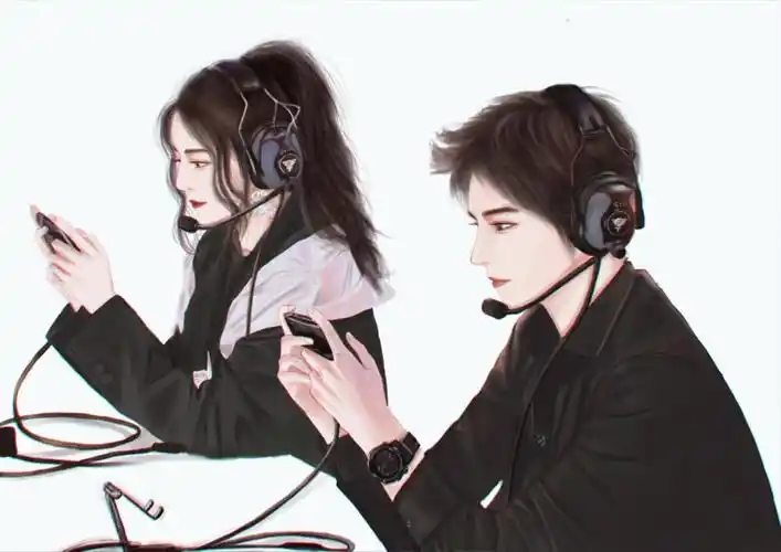 画师:喵十八 #迪丽热巴乔晶晶#杨洋于途#电竞情头# 67