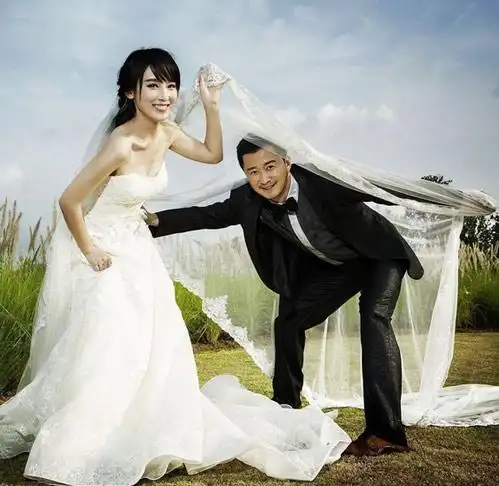 谢楠老公是功夫明星吴京,谢楠吴京结婚现场照片