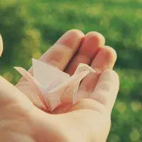 好看千纸鹤头像图片点击鼠标右键下载