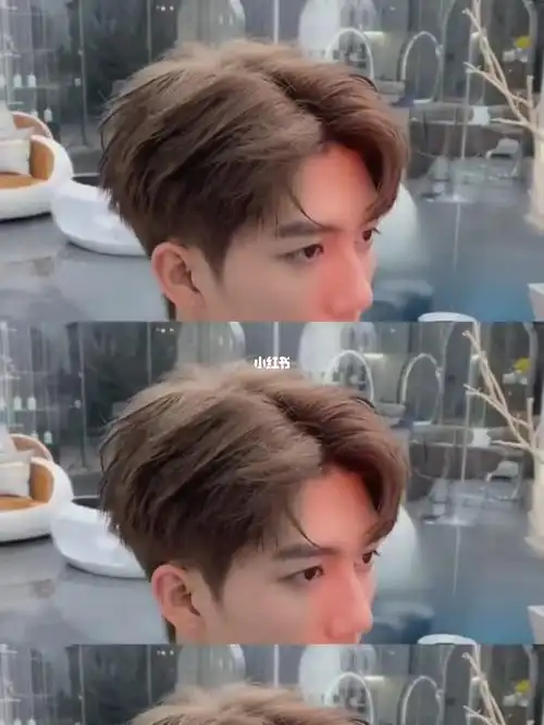 男生韩系纹理气垫烫韩式纹理烫男神发型