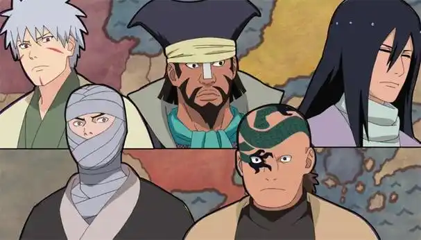 火影忍者历代五影中最憋屈的5位:风影死得憋屈,水影被操控一生