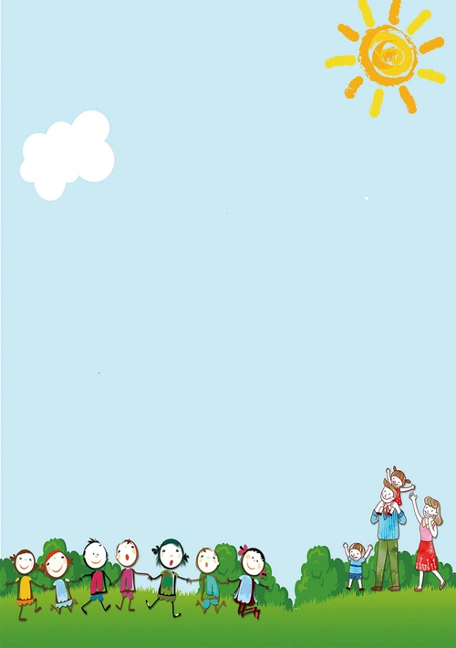 儿童节的宣传海报设计