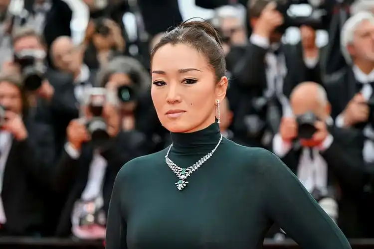 巩俐和法国老公走戛纳红毯啦!