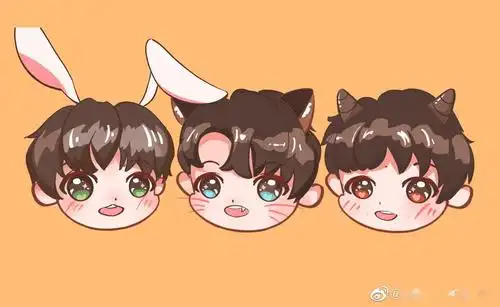 饭绘版tfboys来啦快来抱走三个宝贝