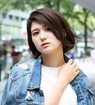 方脸女生适合的洋气短发发型 让方脸迅速变潮