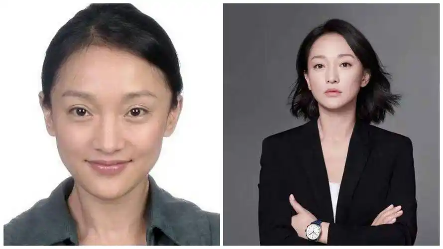 毫无滤镜下的明星素颜照,对比差别之大,最后一个简直不敢认_化妆_变化