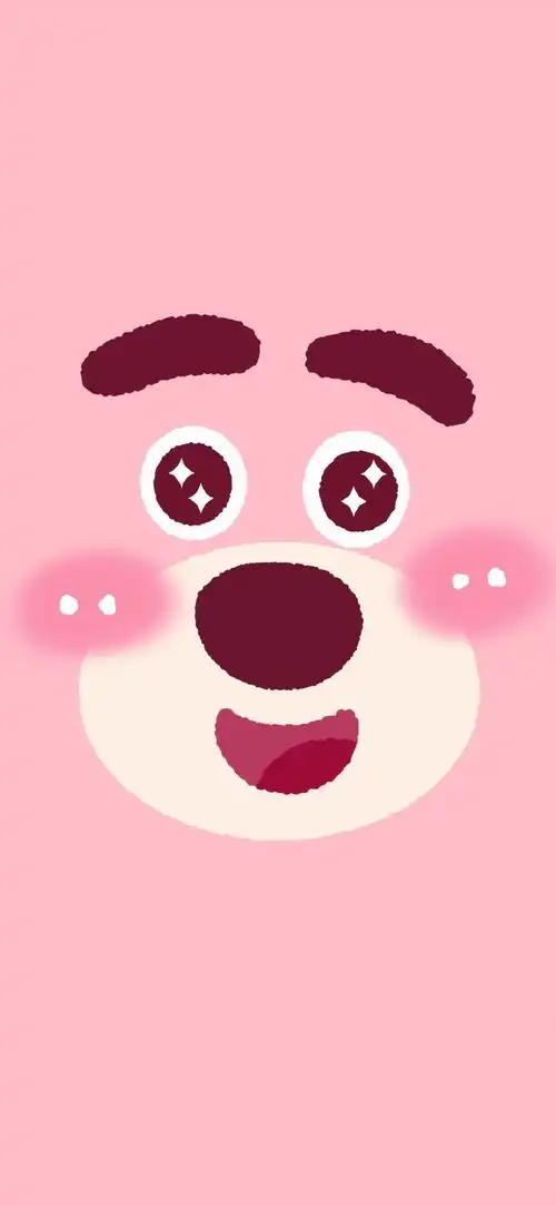 7891粉粉甜甜的少女心#草莓熊##玩具总动员##迪士尼##粉色壁纸