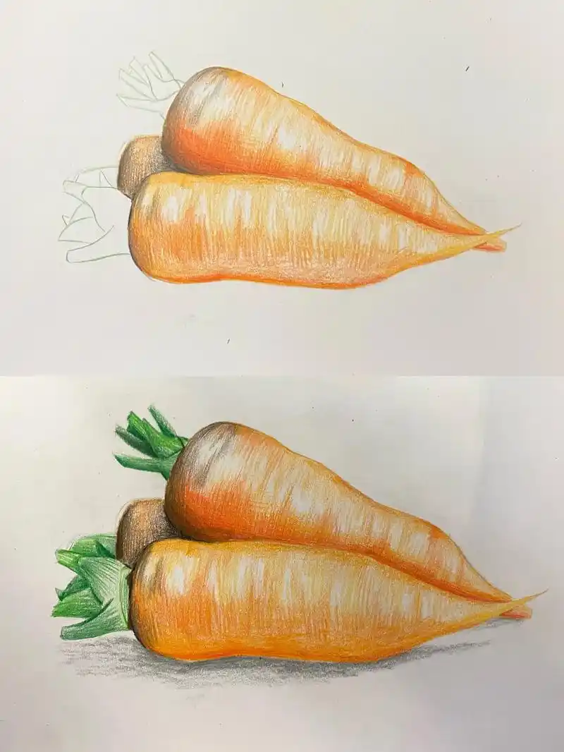 一起学画画 #跟着抖音学画画 #彩铅手绘  - 抖音