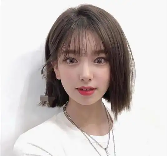分享几组适合不同脸型的刘海短发