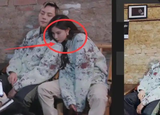 宋妍霏把口红蹭在陈伟霆肩头,谁注意男方的反应,网友瞬间炸锅