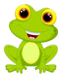 可爱卡通青蛙设计素材