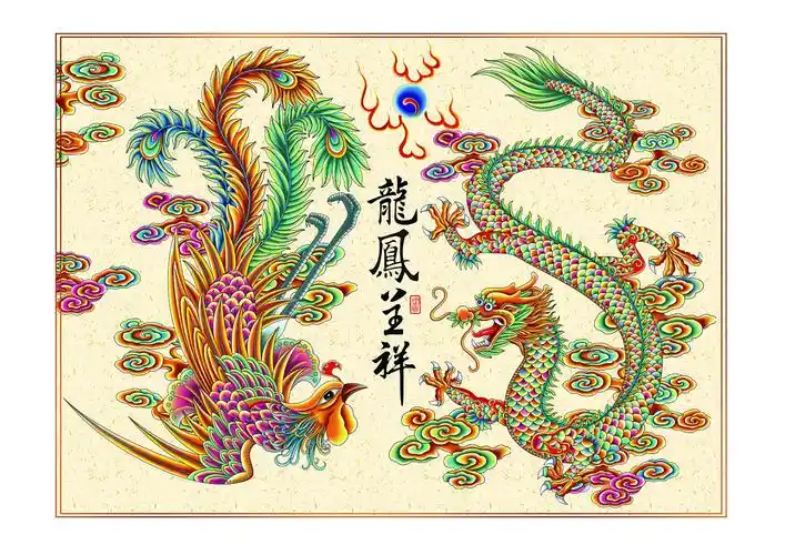 龙凤插画设计 - 原创作品 - 站酷(zcool)