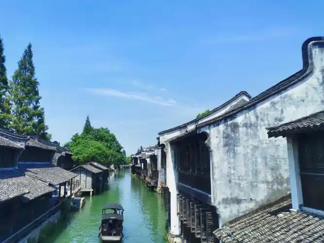 13乌镇一日游如果不是因为太热,乌镇还是很舒服只逛了西栅宿乌镇民宿