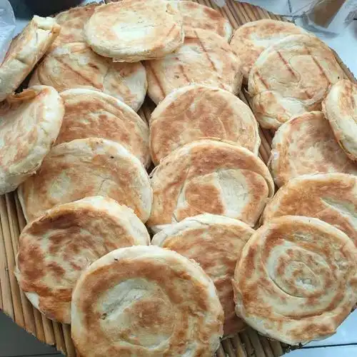 山东特产莱芜烧饼香酥五香真空纯手工发面泰安范镇油酥火烧饼 10个油