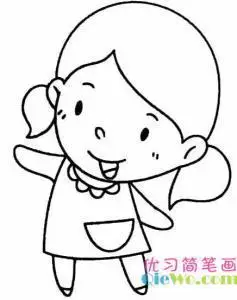 幼儿园画我自己简笔画怎么画