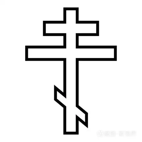 宗教东正教十字架