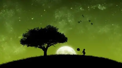 唯美星空桌面壁纸