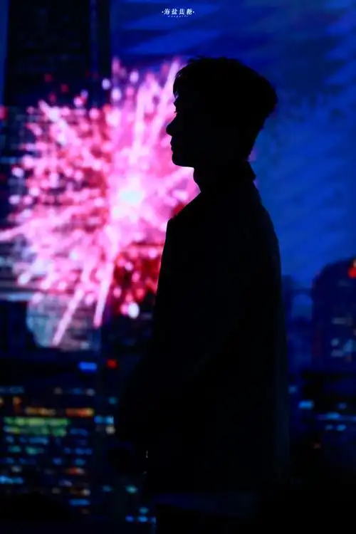 由真维斯剪影图想到"王一博剪影照"合集  p18严格说来不算剪影,但我真