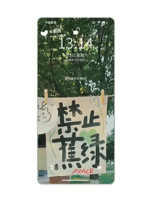 夏季必备绿色壁纸丨禁止蕉绿