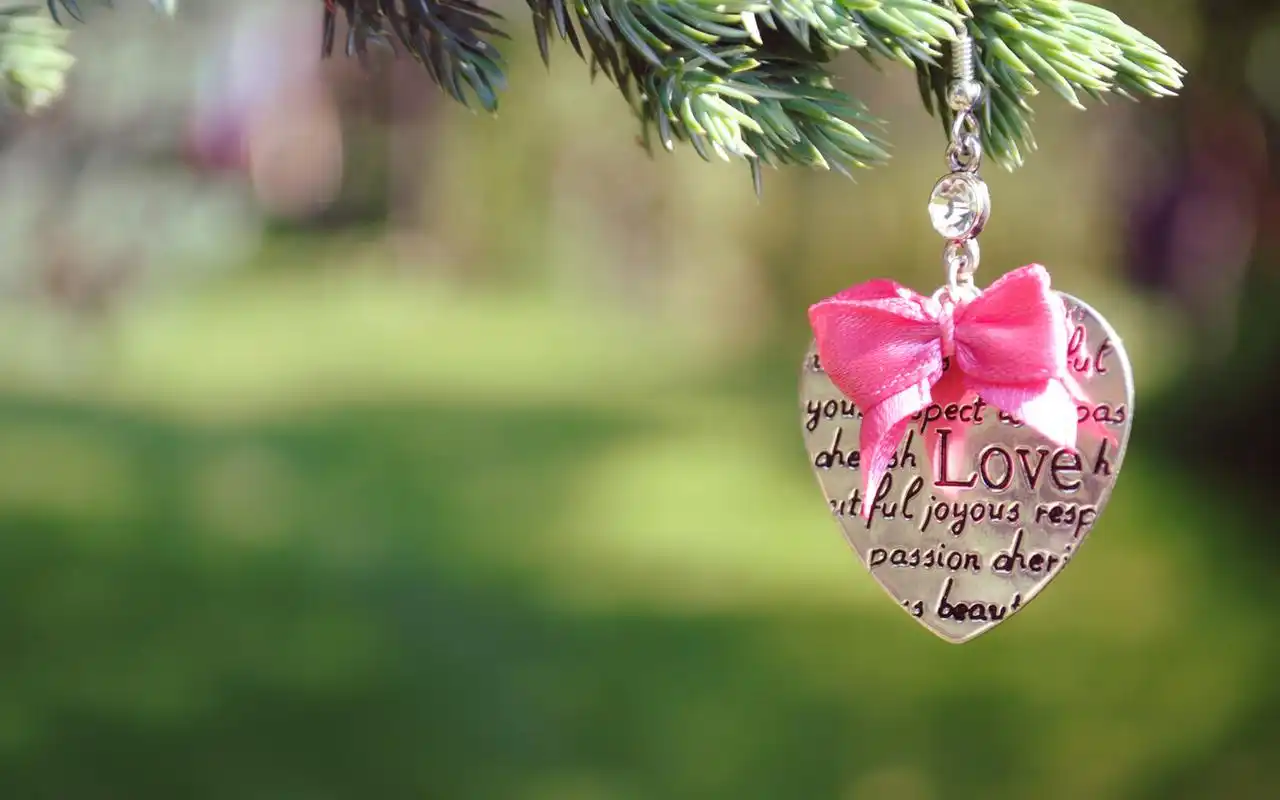 小清新文艺范温暖治愈系蝴蝶结唯美图片桌面壁纸