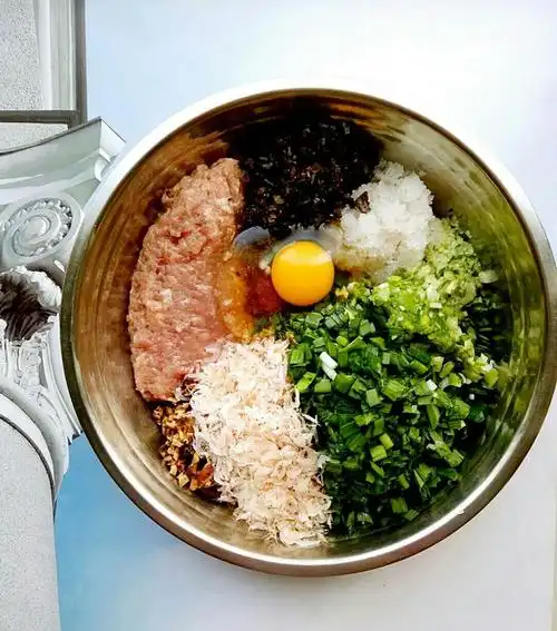 肉馅鲜香饺子馅调制配方