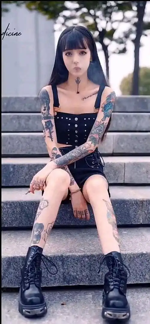 个性纹身女壁纸国产,刺青主题壁纸-图片大观-奇异网