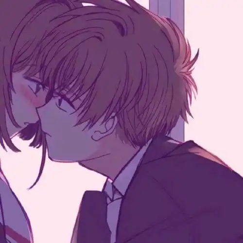 超甜的情头一人一半 做我眼中的万千山河_情侣头像_窝窝qq网