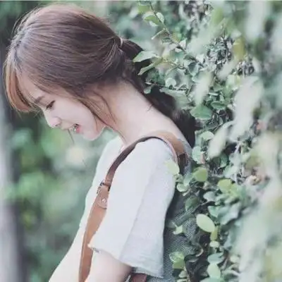 qq头像女生森系唯美小清新2020最新 我们不熟脾气当然好
