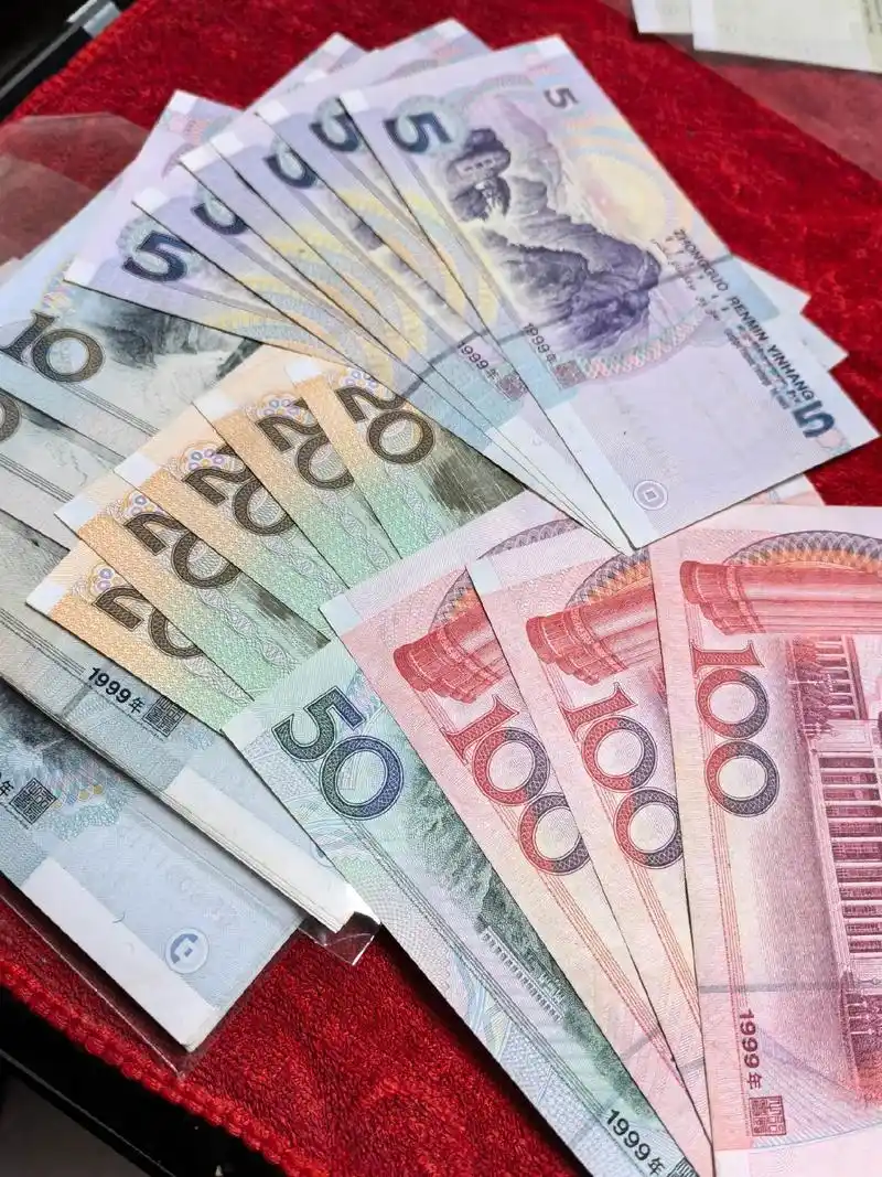 世上只有妈妈好,有妈的孩子像块宝.正像这版99年的第五套人民币