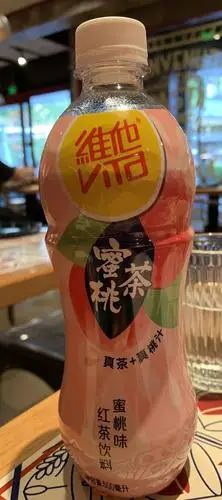 维他新出的蜜桃茶