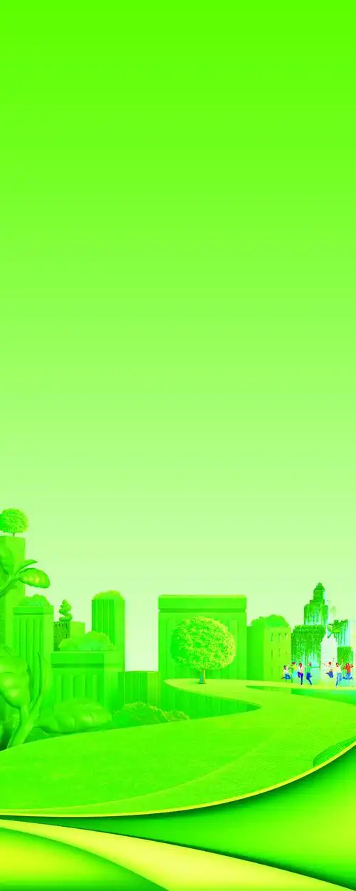 清新学校宣传海报psd背景素材