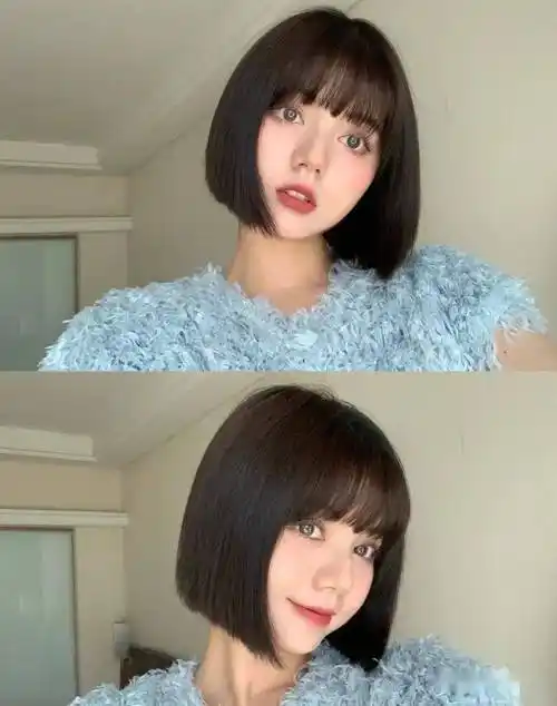 2022新款波波头减龄免打理好看到爆