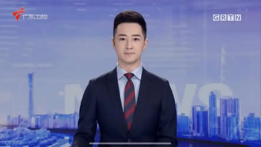 于子洋离开东方广播中心,进入广东广播电视台,成为广东新闻联播主播