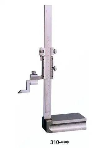 尺  带微动装置 不锈钢或碳钢制造 根据定货需要可配夹持杠杆表的附件