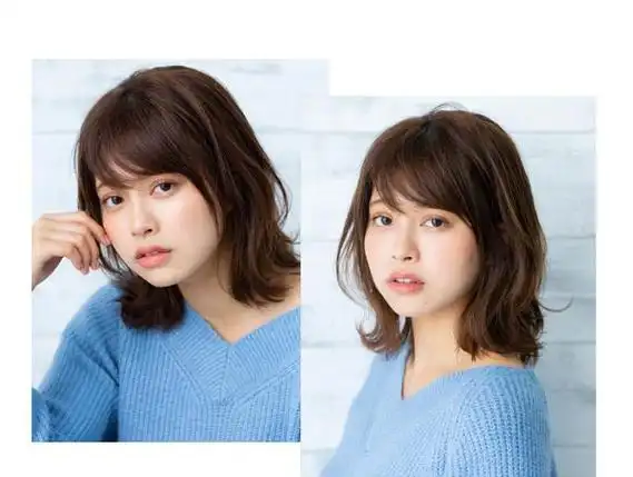 头发少适合什么发型?层次 烫卷,轻松显丰盈_网易订阅