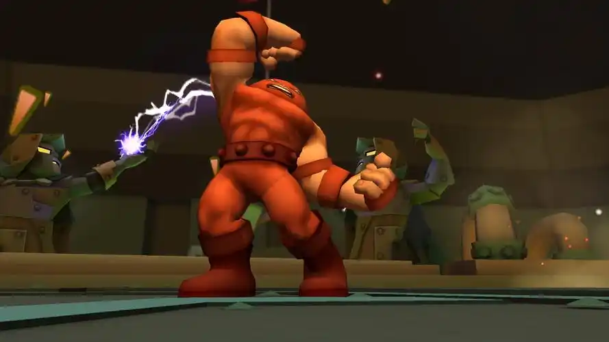 – for punching dudes in into the air. ‘nuff said.