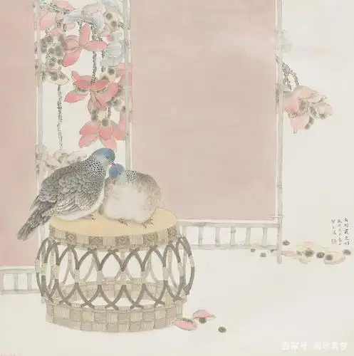 当代工笔画花卉与静物