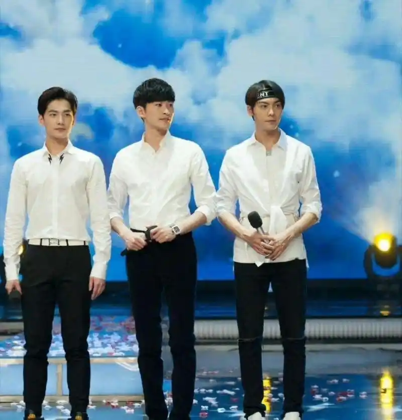 早期杨洋陈伟霆张翰同框