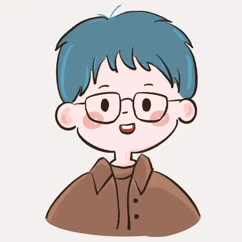 简笔画第7天:男生简笔画头像来咯 简单的男生头像简笔画 上色的时候好