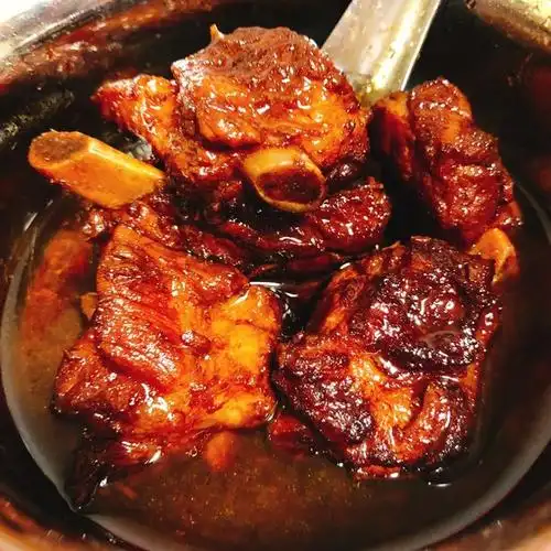 野兔子爱烘焙做的糖醋排骨