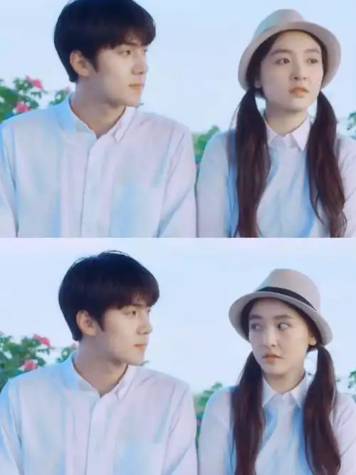 的男明星#吴倩合作过的男演员:26岁的鹿晗,23岁的吴世勋,24岁的黄子韬