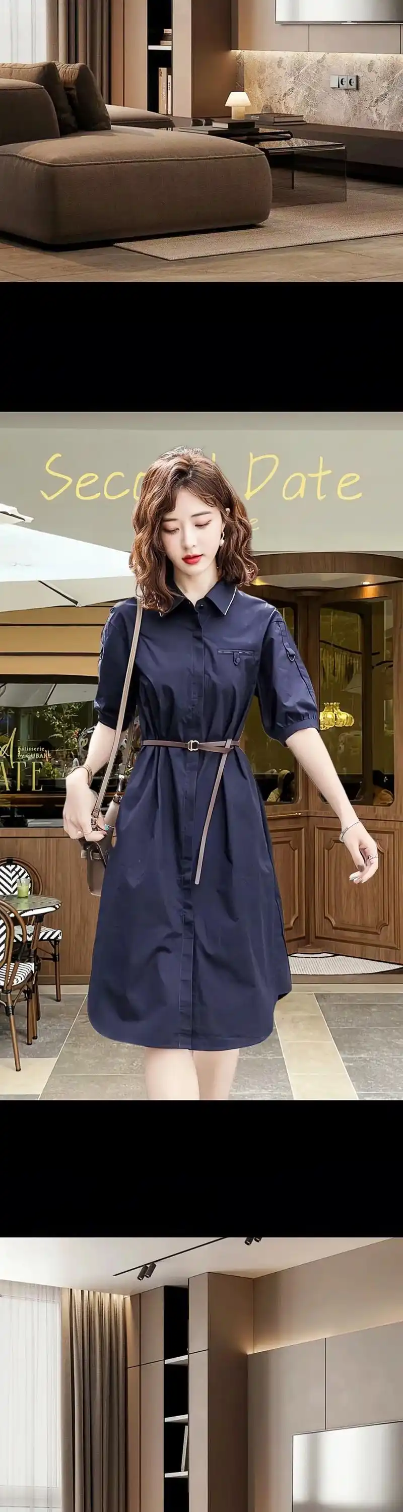 96集美们,今日必须要给大家按头安利一款超棒的高档女装气质连衣裙!